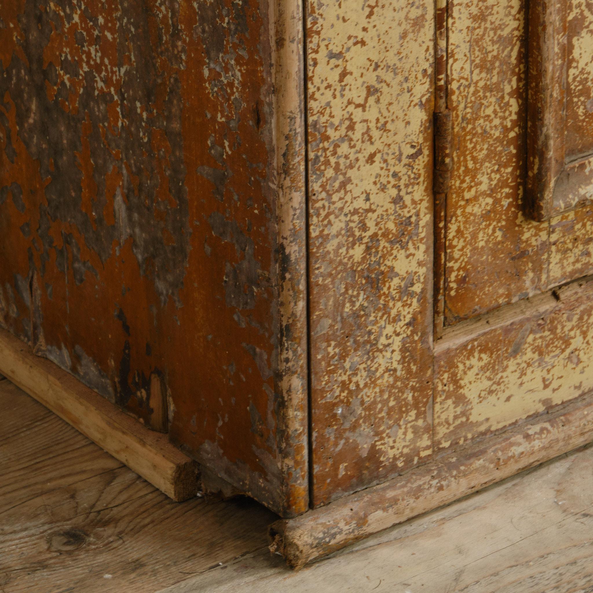Armoire émaillée du 19ème siècle en peinture en vente 9