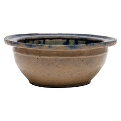 19th Century Glazed Stoneware Bowl