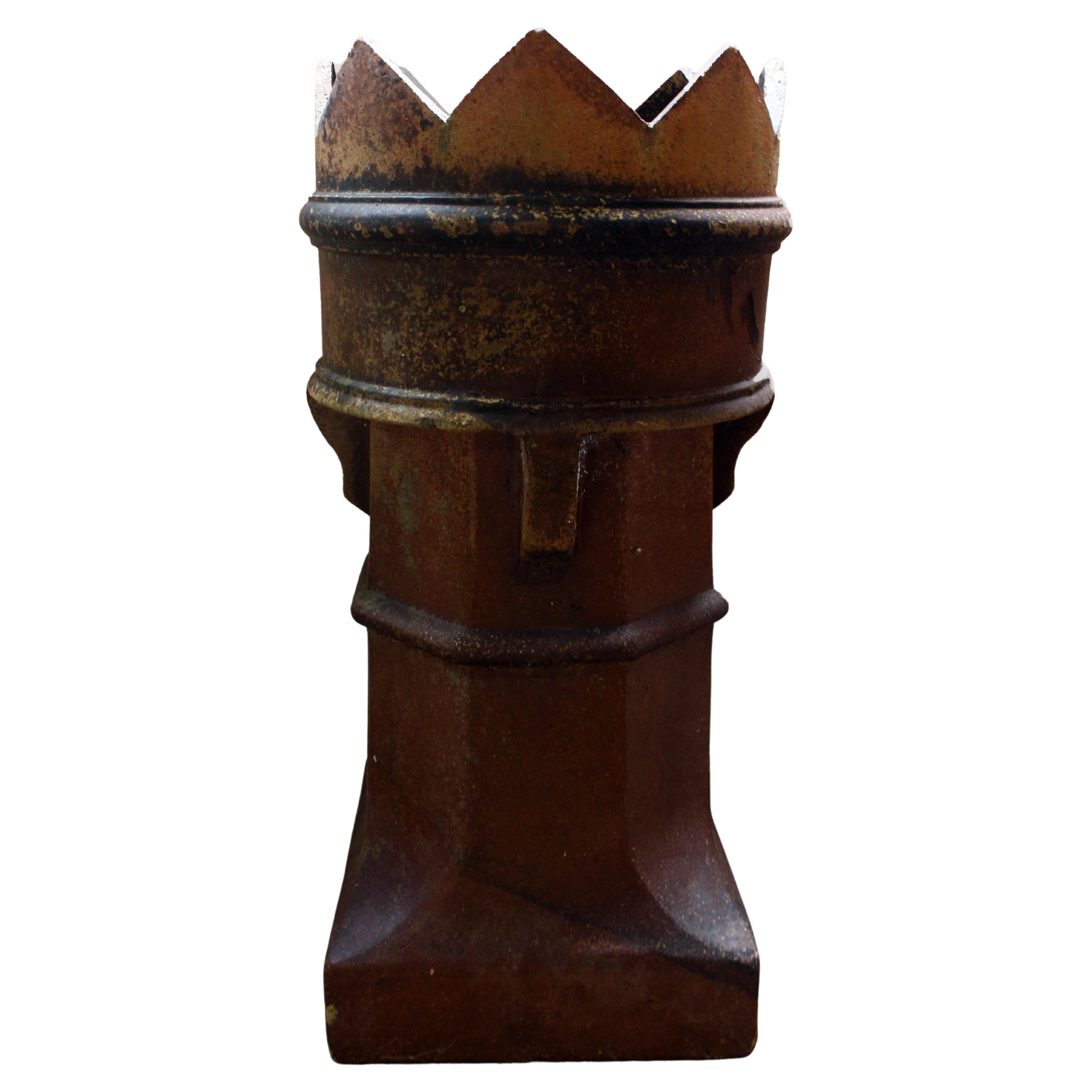 English Louvered Chimney Pot, circa 1900 For Sale at 1stDibs english