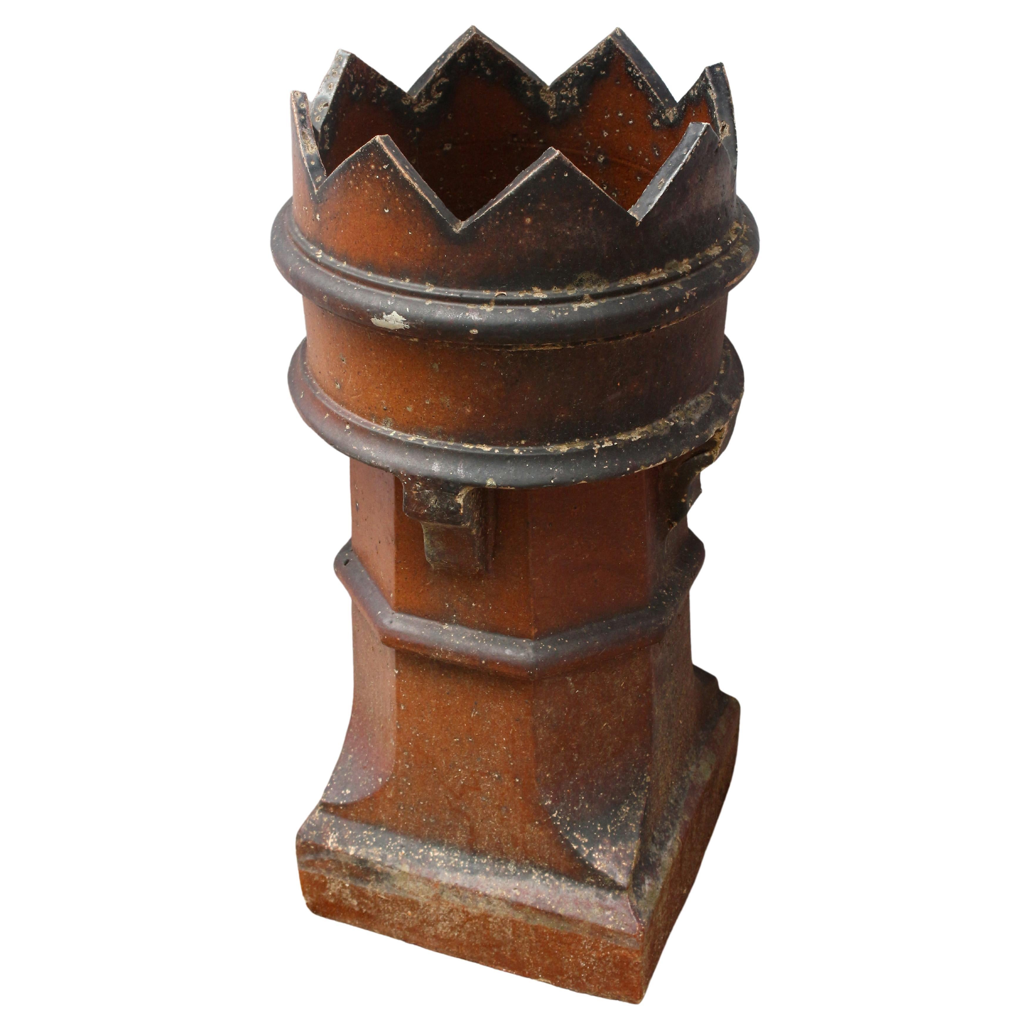 English Louvered Chimney Pot, circa 1900 For Sale at 1stDibs english