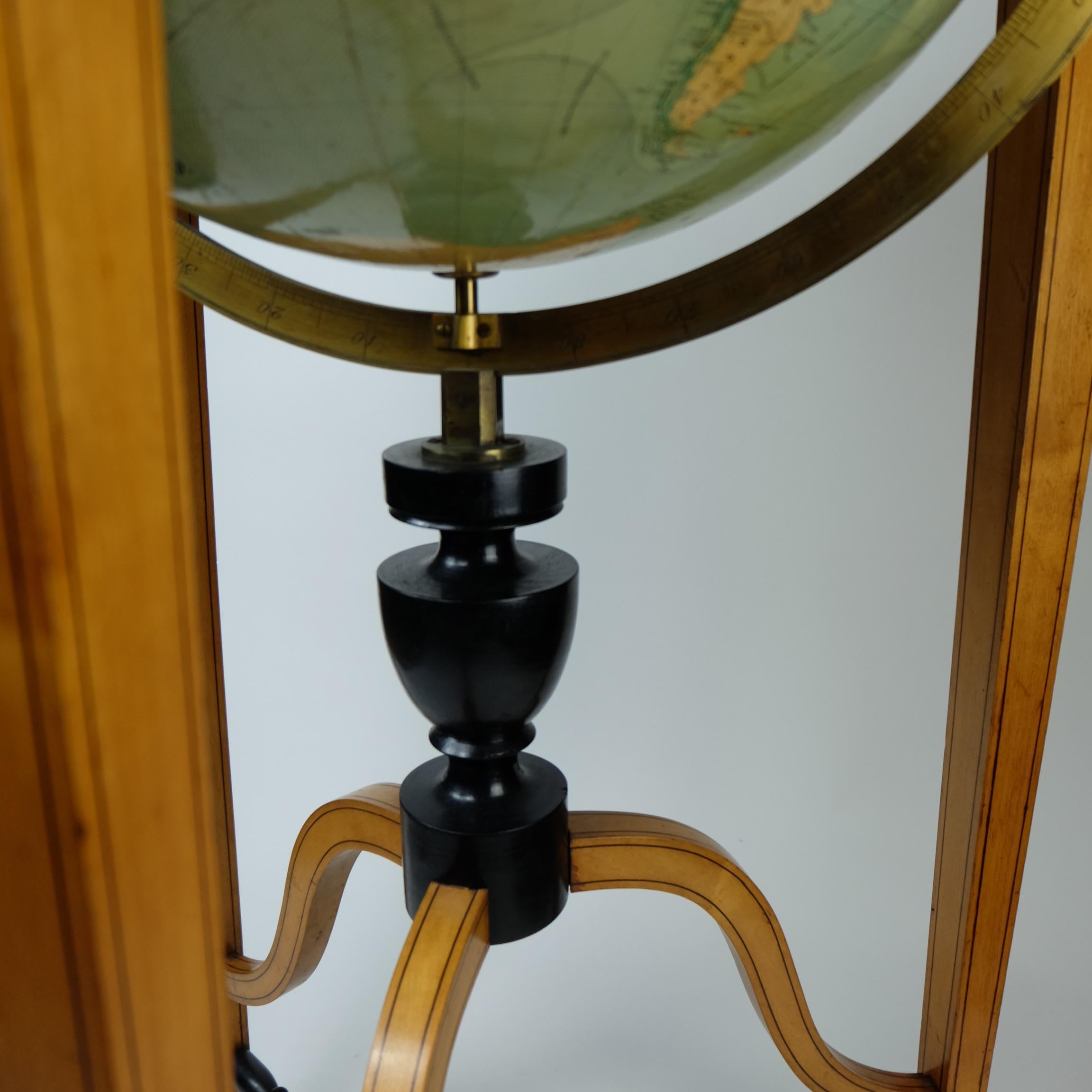 19th Century Globe of the Firm Ernst Schotte 'Berlin' in the German Language For Sale 6