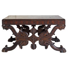 19th Century Goan Chinoiserie Lacquer Table