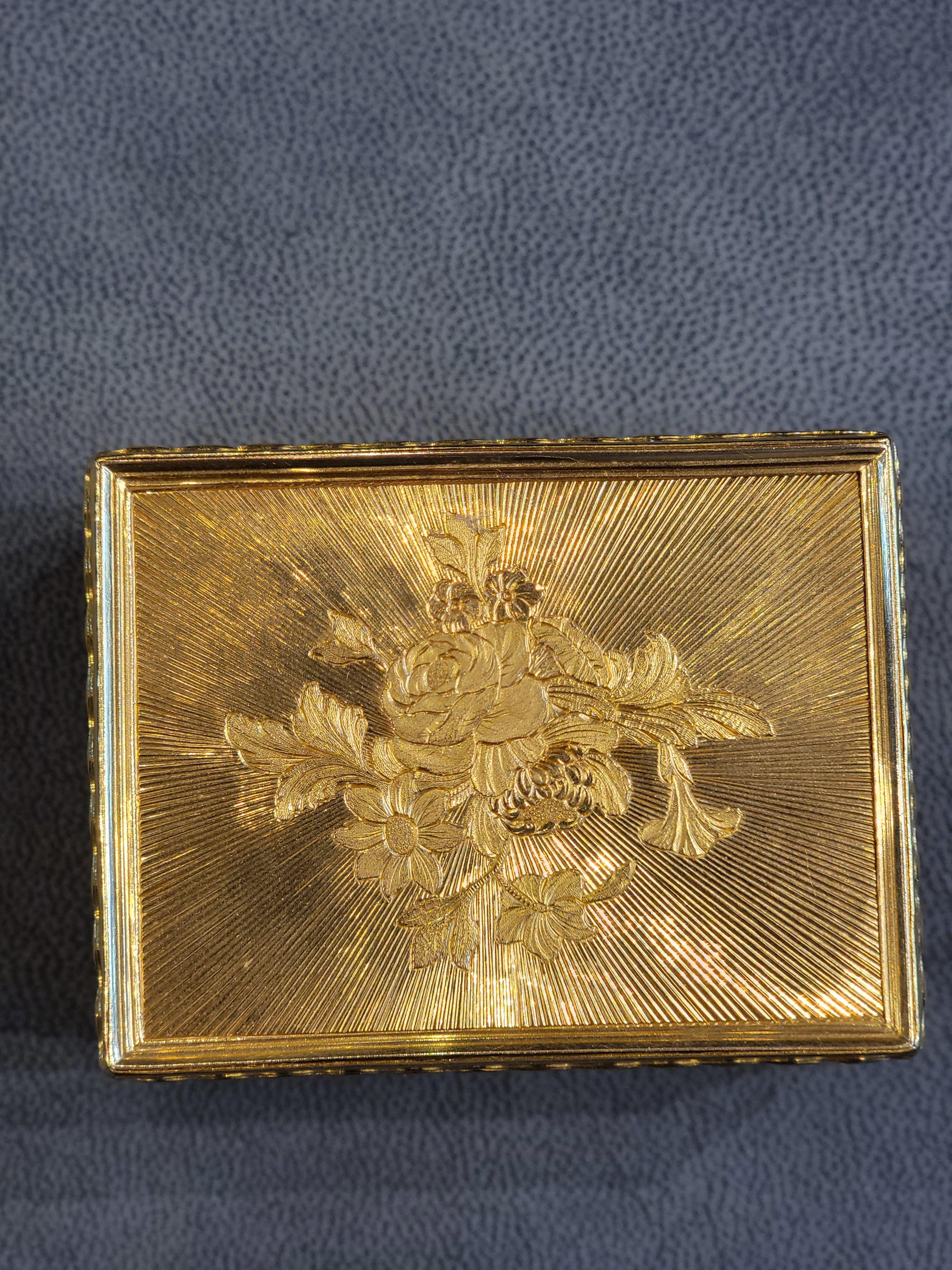 19th Century Gold & Enamel Snuff Box 6