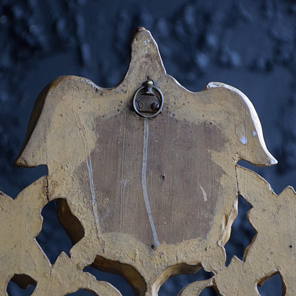 19th Century Gold Gilt Carved Holy Water For Sale 4