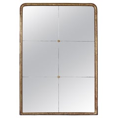 19th Century Gold Rope Mirror