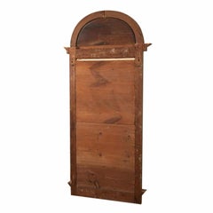 19th Century Swedish Gustavian Gilded Pine Wall Glass Mirror, Scandinavian Decor