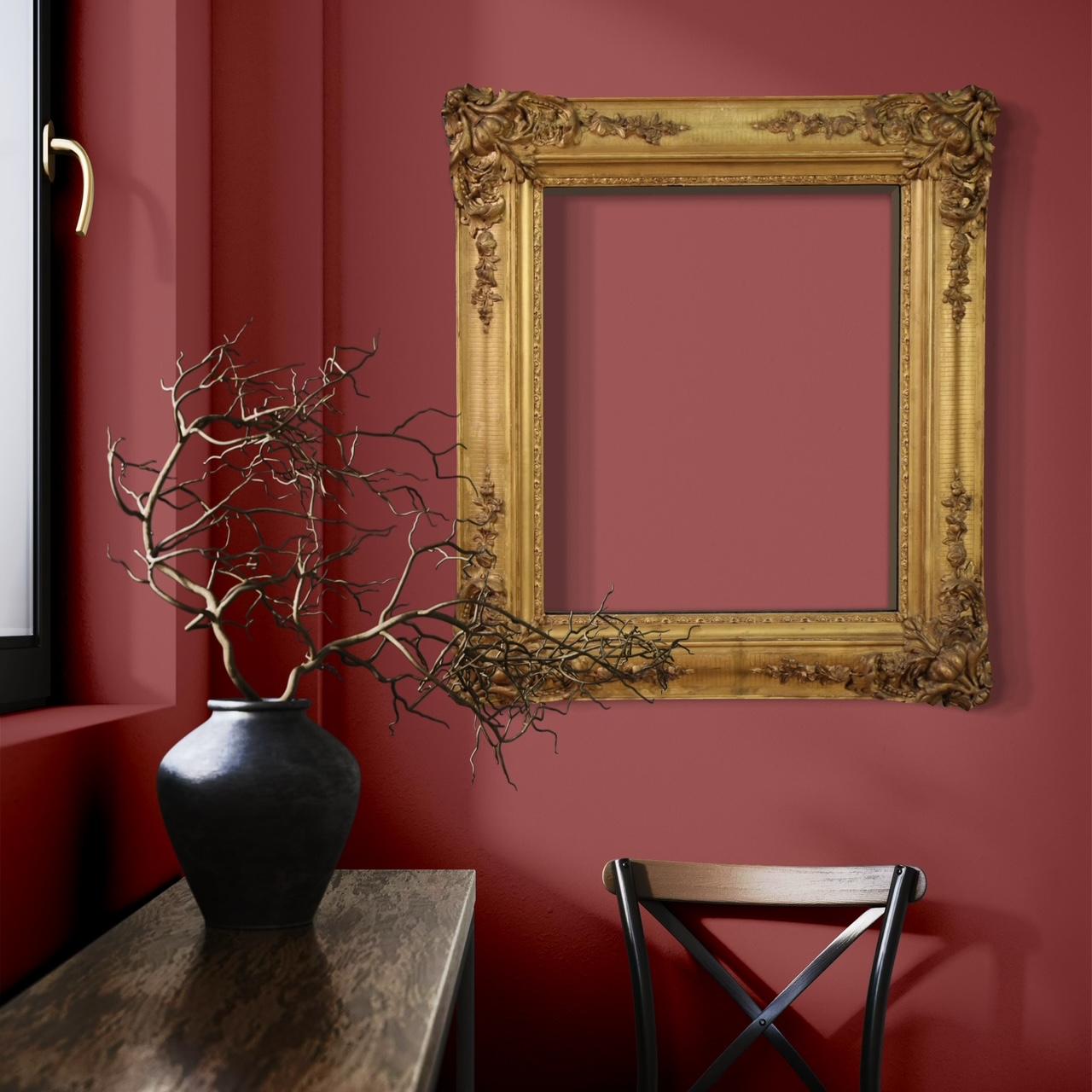 Gesso 19th Century Golden Wood and Plaster French Frame, 1880s