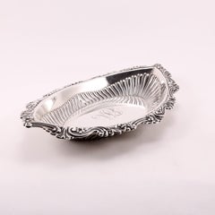 19th Century Gorham Handcrafted Sterling Silver Oval Bowl