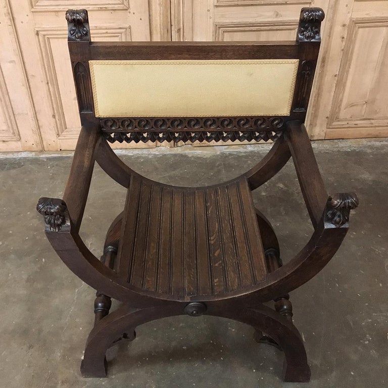 19th Century Gothic Armchair For Sale at 1stdibs