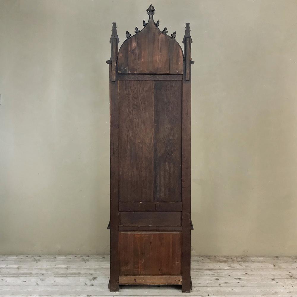 19th Century Gothic Cathedral Chair 6