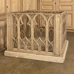 19th Century Gothic Counter Base, Island