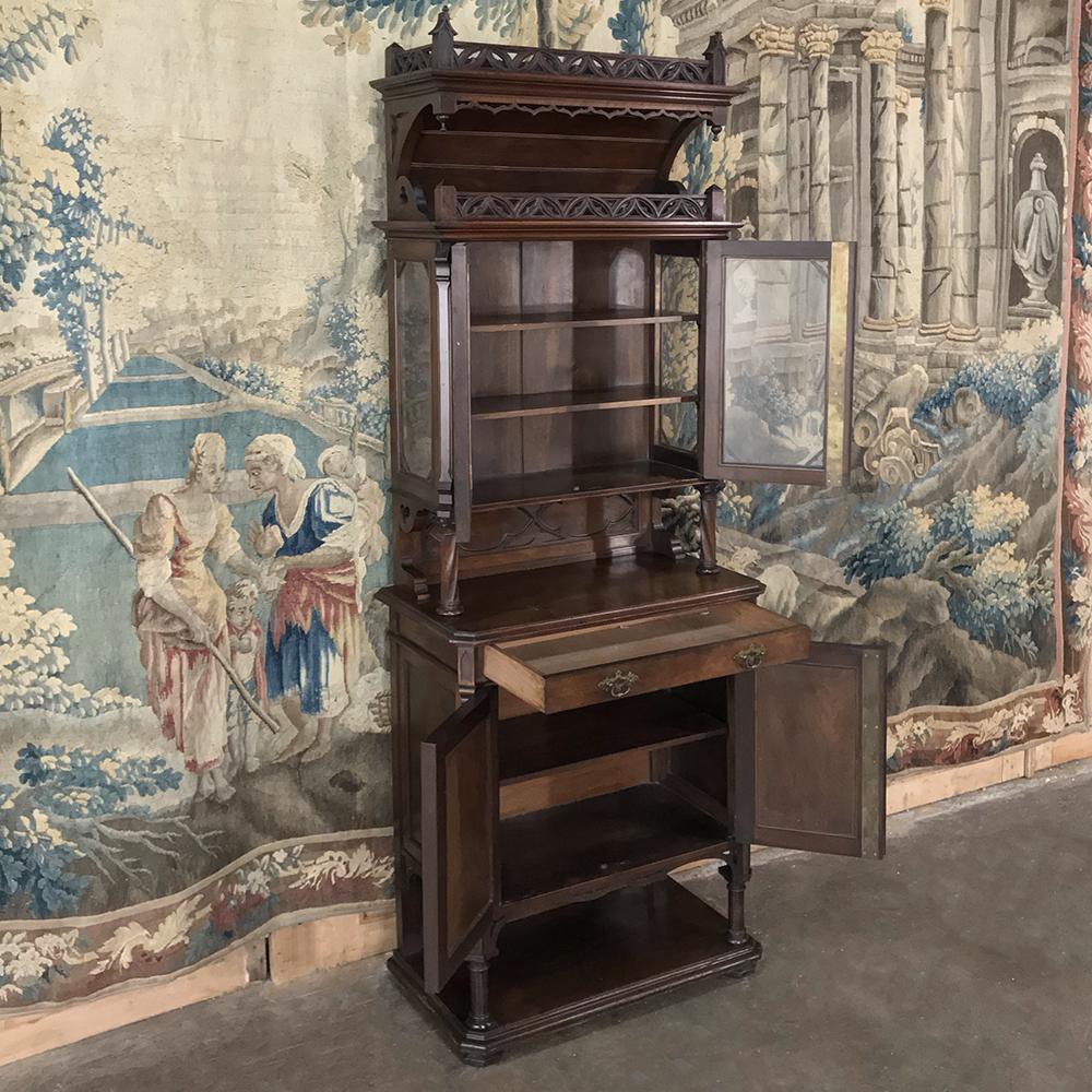 French 19th Century Gothic Dessert Buffet or Vitrine