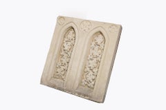 19th Century Gothic limestone tracery