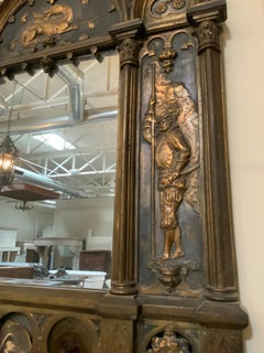 19th Century Gothic Mirror