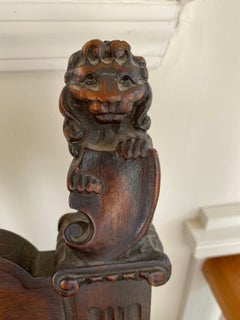 19th Century Gothic Revival Dining Chairs/ Set of 6