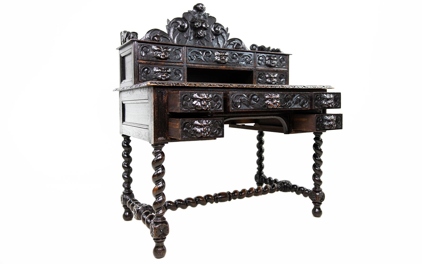 green man desk