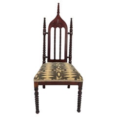 19th Century Gothic Revival Side Chair