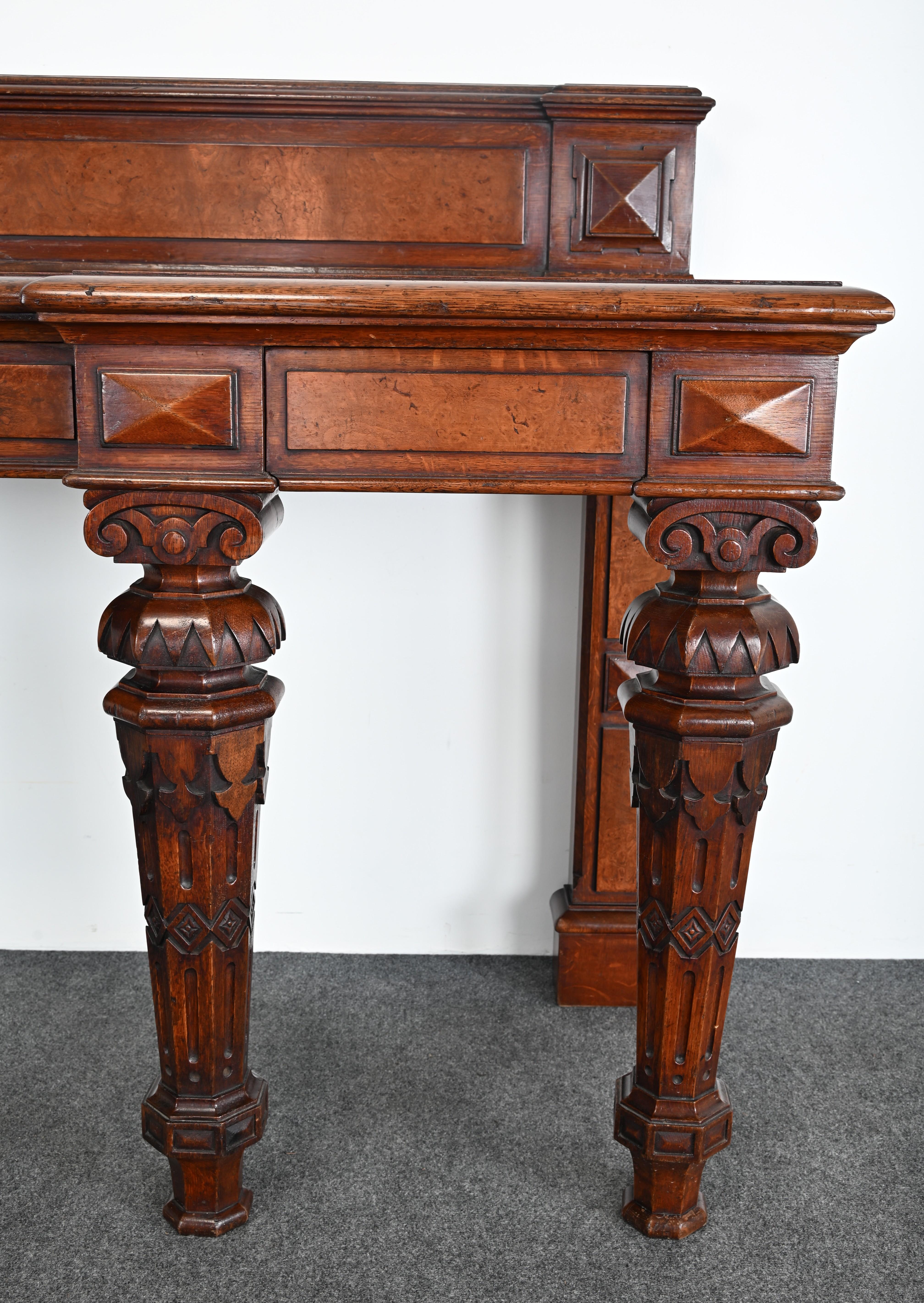 19th Century Gothic Sideboard or Huntboard For Sale 5