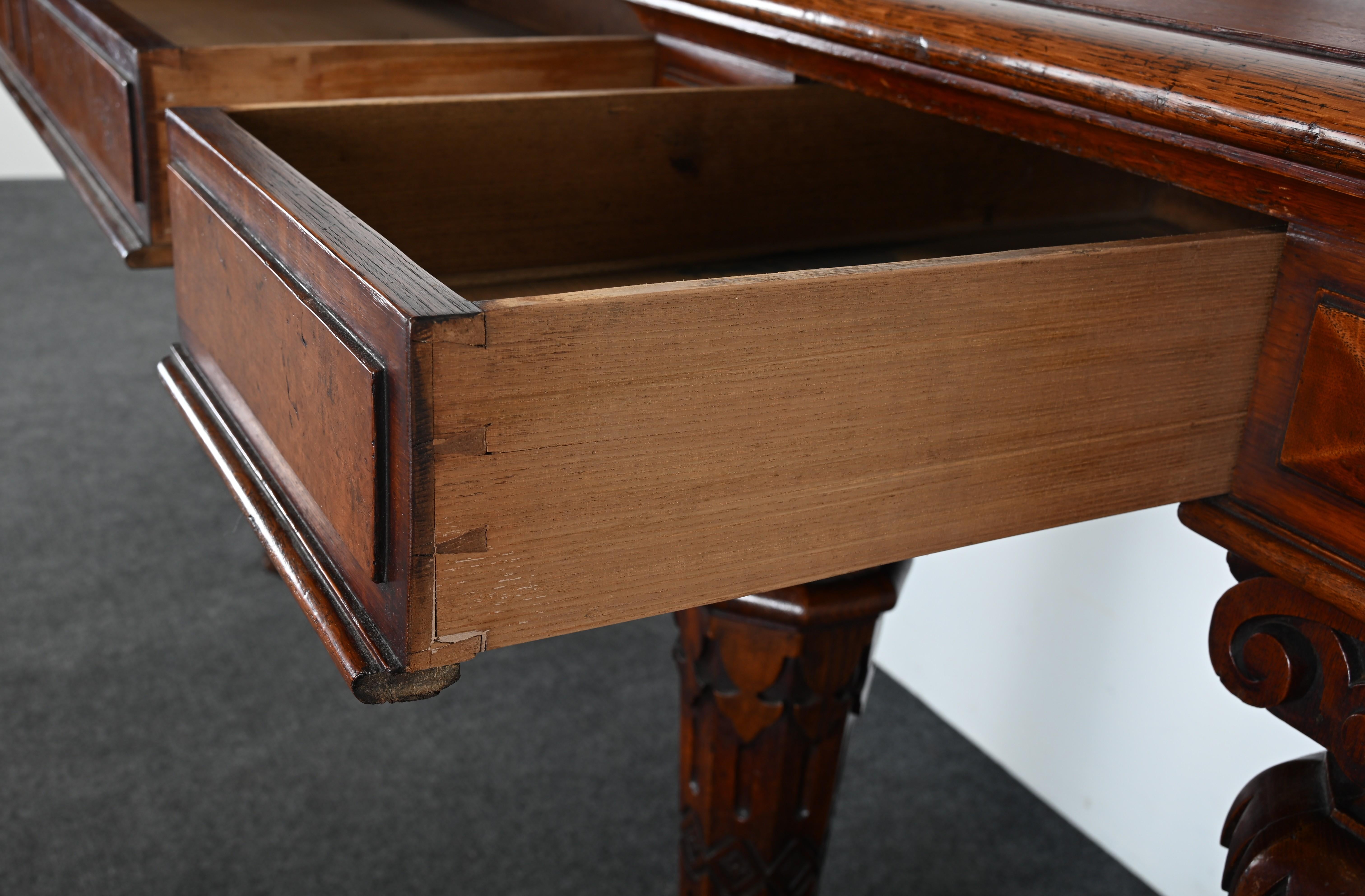 19th Century Gothic Sideboard or Huntboard For Sale 11