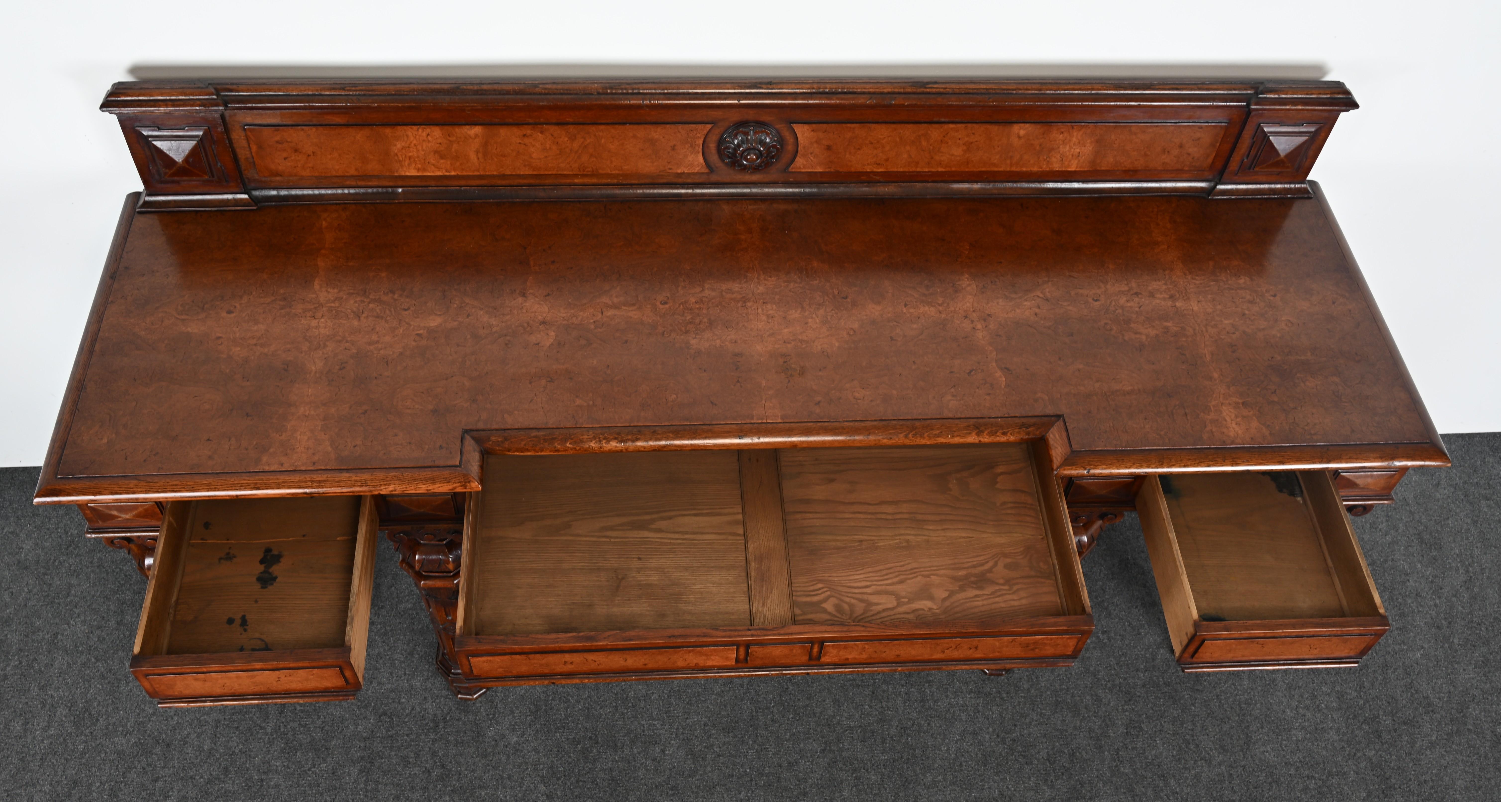 19th Century Gothic Sideboard or Huntboard For Sale 12