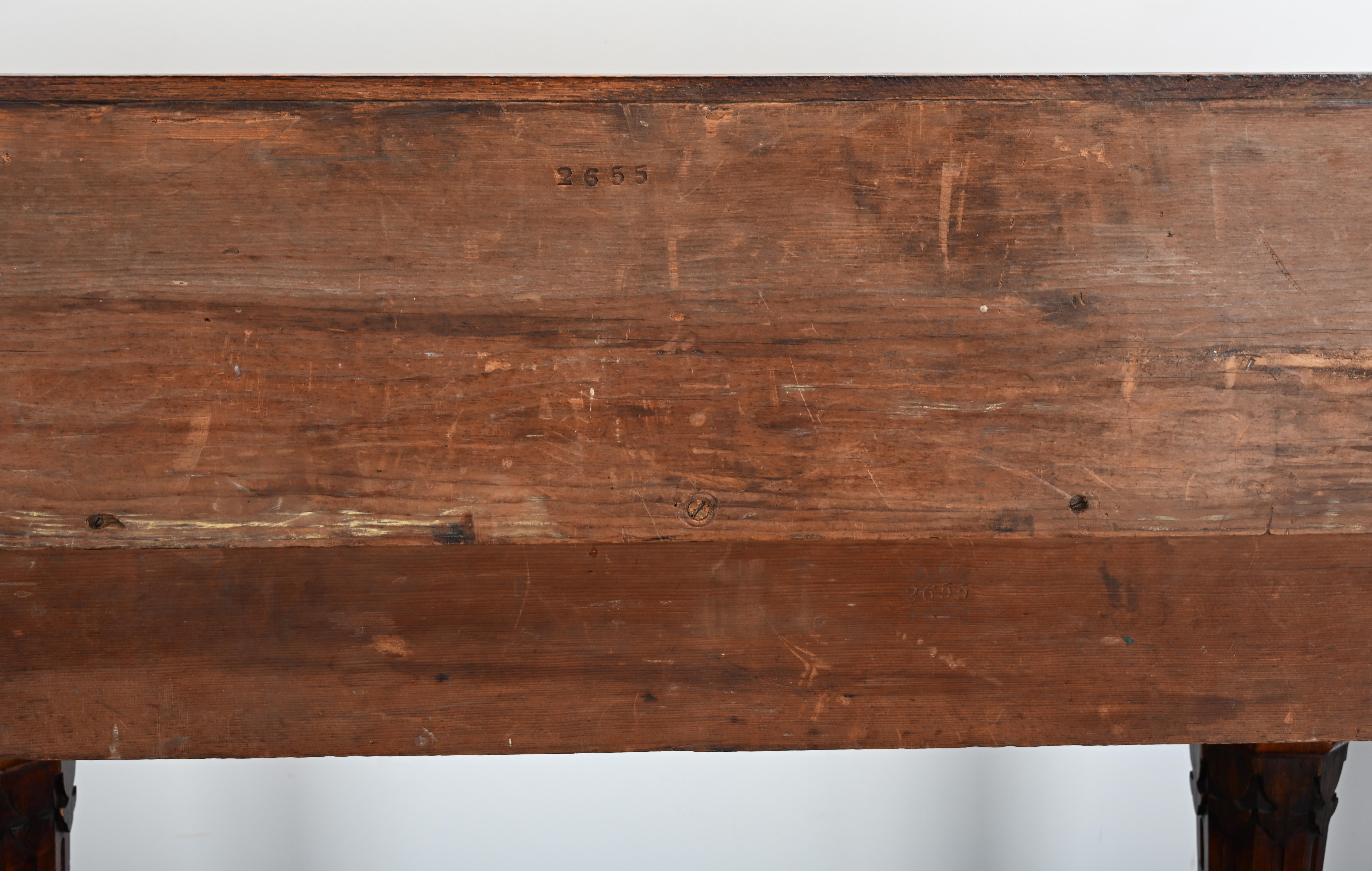 19th Century Gothic Sideboard or Huntboard For Sale 13
