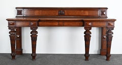 19th Century Gothic Sideboard or Huntboard