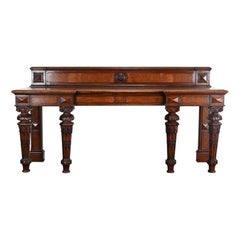 19th Century Gothic Sideboard or Huntboard