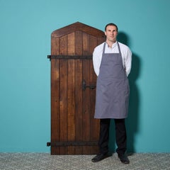 19th Century Gothic Style Arched Oak Plank Door