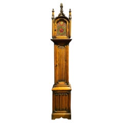 19th Century Gothic Style Grandfather Clock