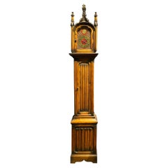 19th Century Gothic Style Grandfather Clock