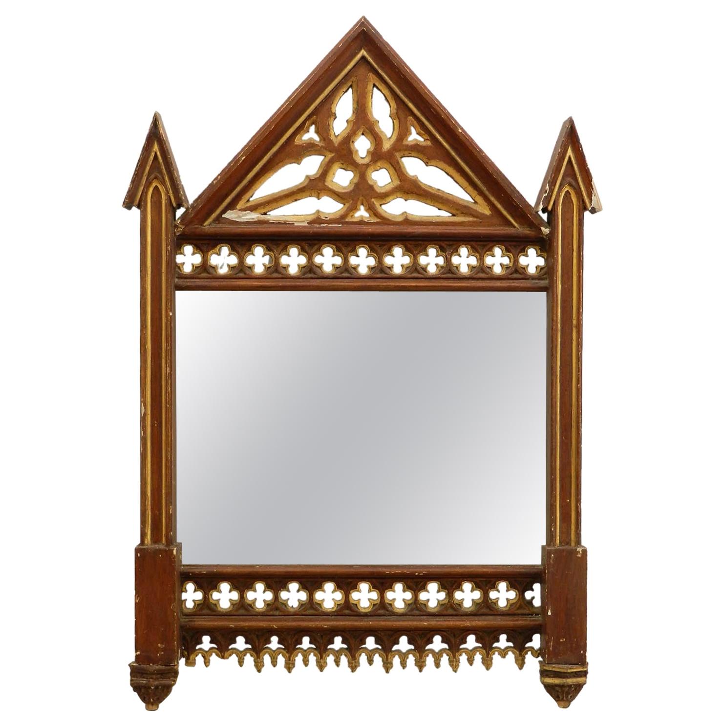 19th Century Gothic Wall Mirror Frame No.1  Decorative Picture Frame