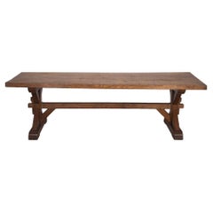 19th Century Gothic x Frame Oak Dining Table