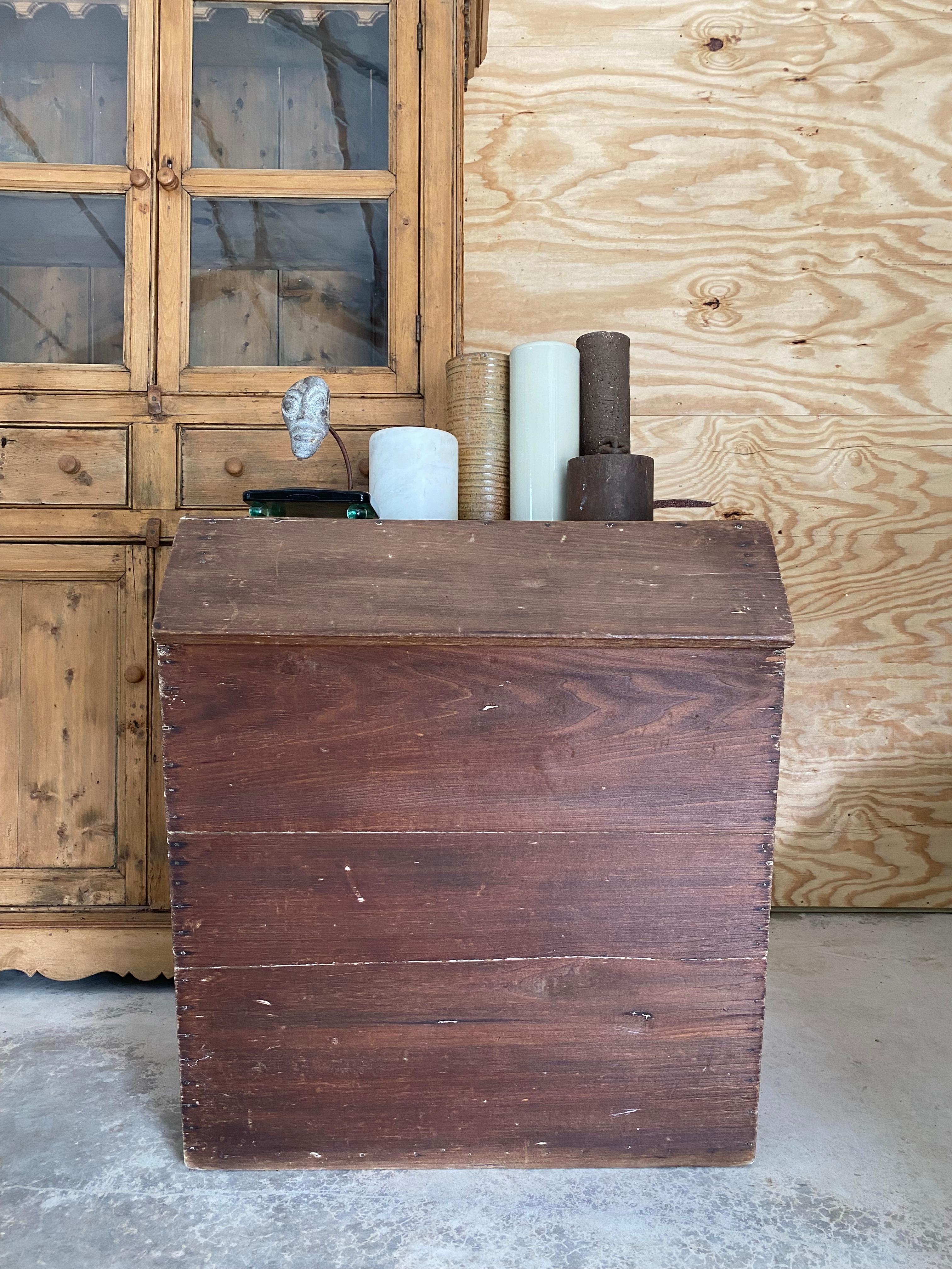 19. Jahrhundert Grain Bin Konsolentisch im Angebot 10