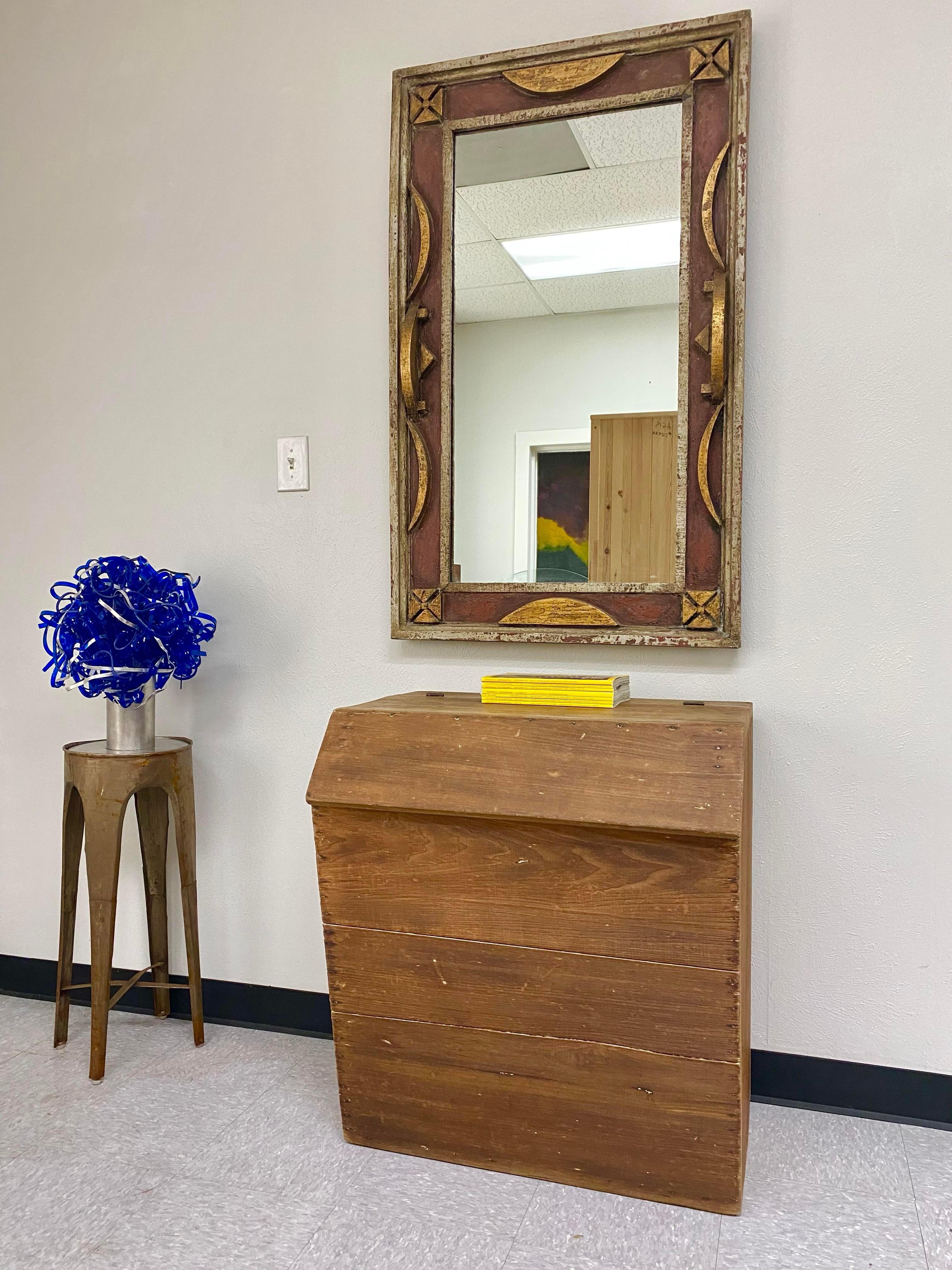 19th Century Grain Bin Console Table In Good Condition For Sale In Round Top, TX