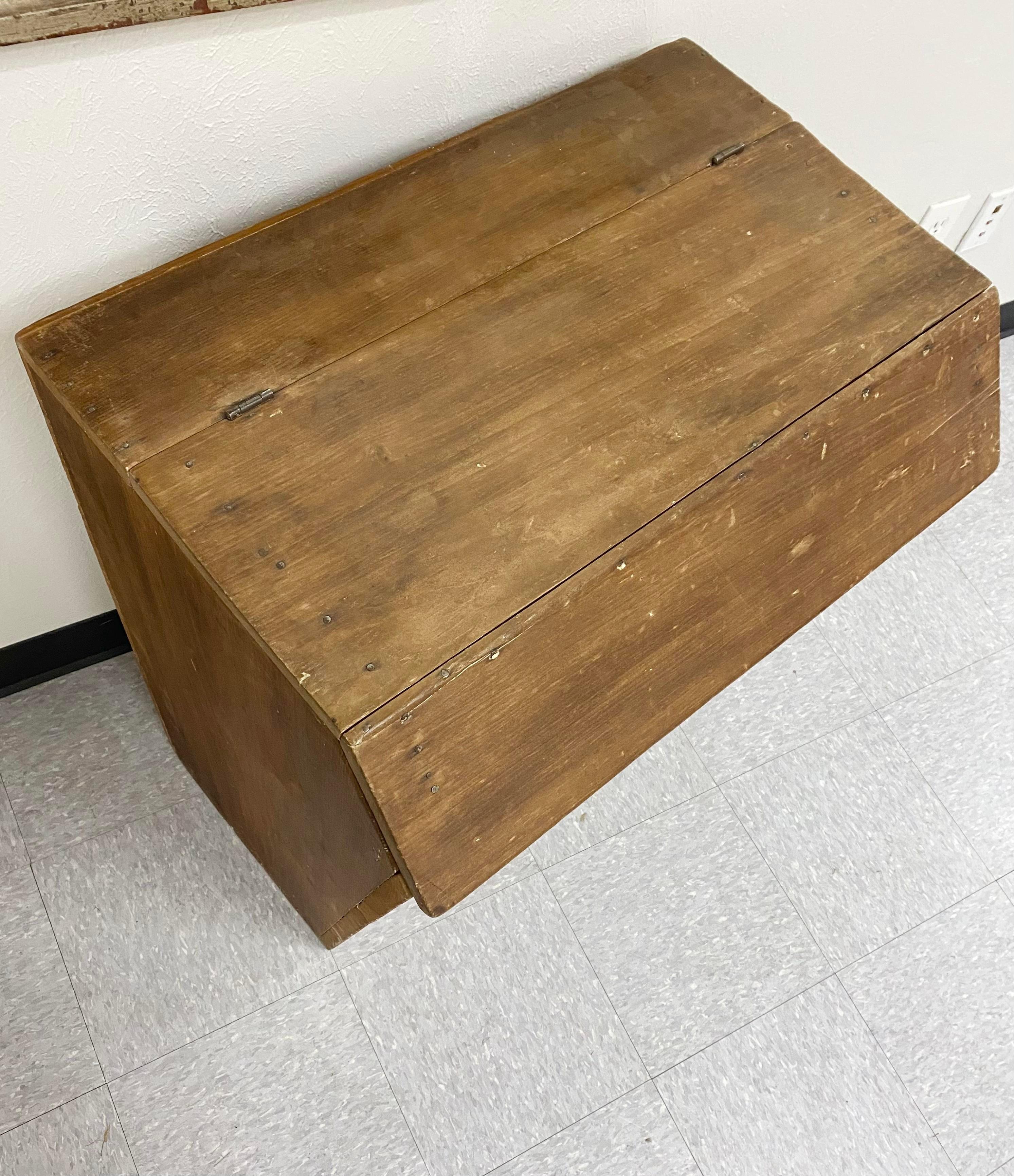 19th Century Grain Bin Console Table For Sale 2