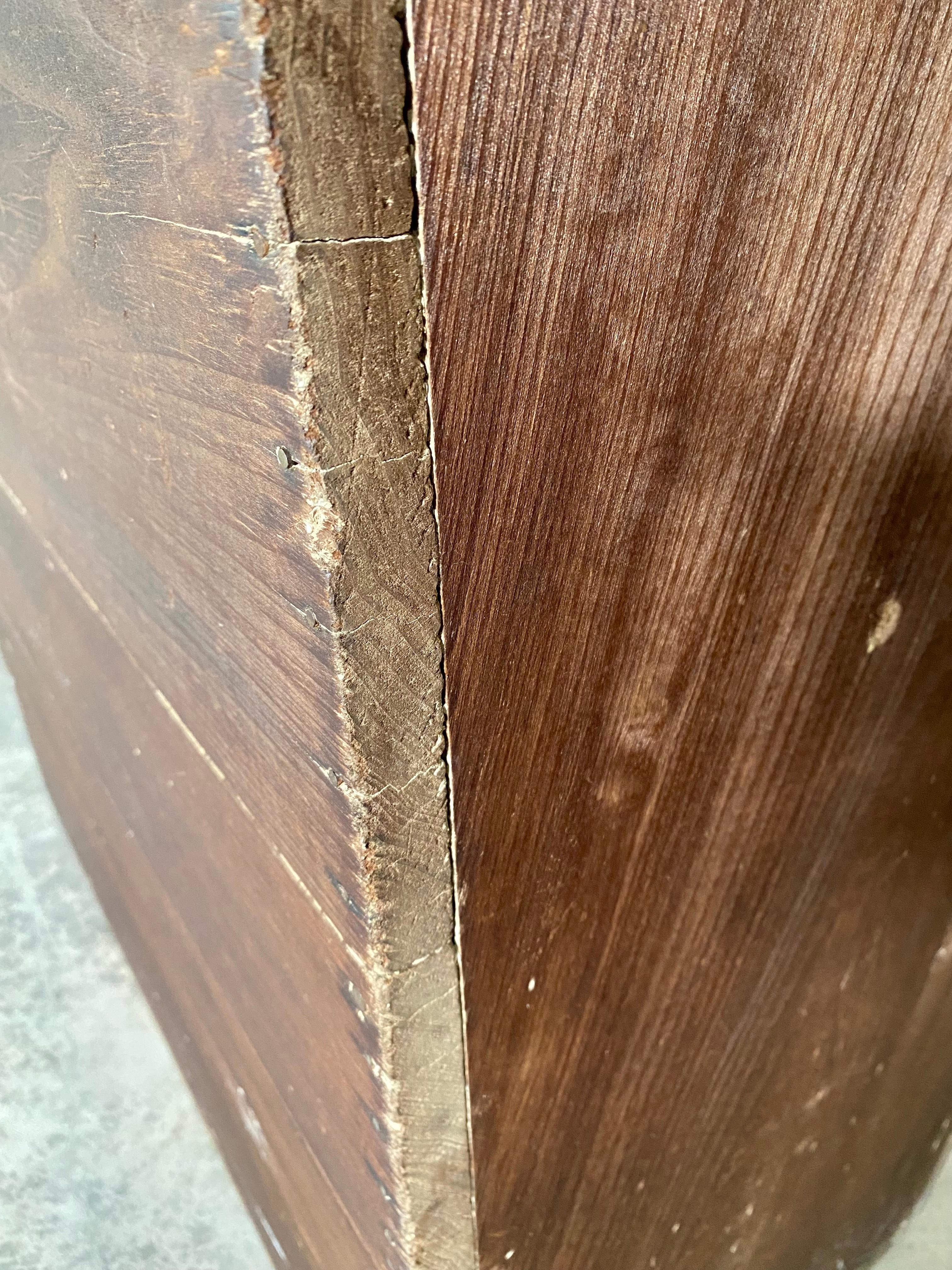 19. Jahrhundert Grain Bin Konsolentisch im Angebot 2