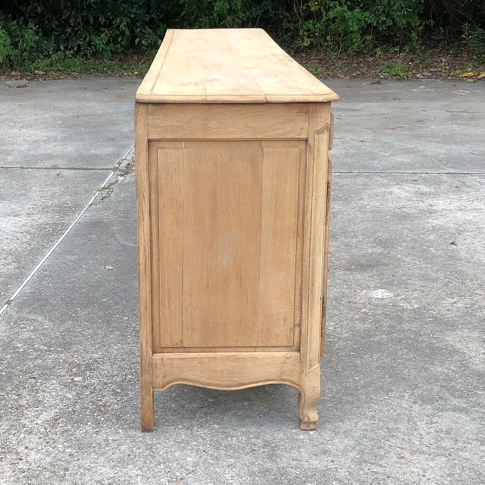 19th Century Grand Country French Stripped Oak Buffet 5