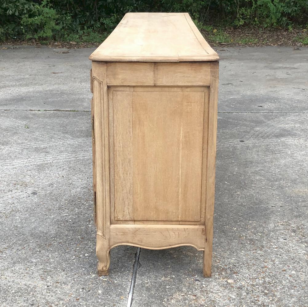 19th Century Grand Country French Stripped Oak Buffet 6