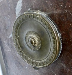 19th Century Grand Royal Red Marble Fireplace Mantle Surround