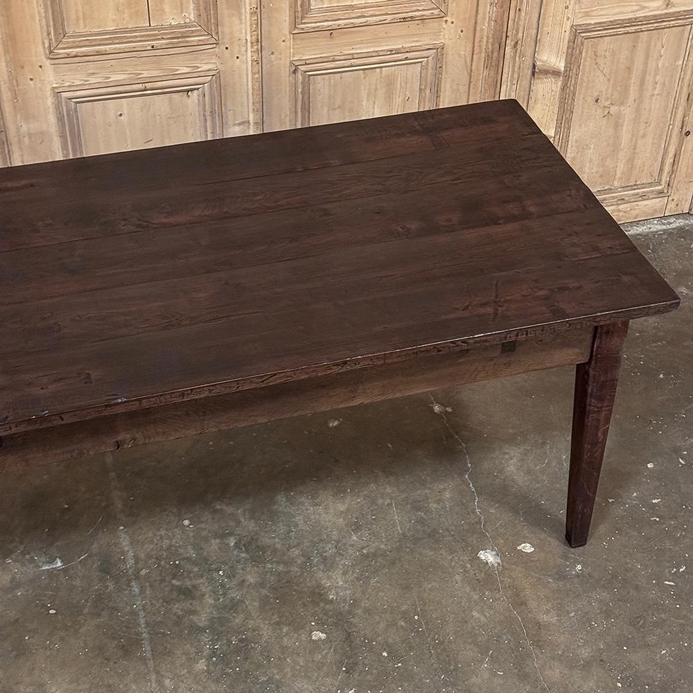 19th Century Grand Rustic Country French Banquet Table For Sale 3