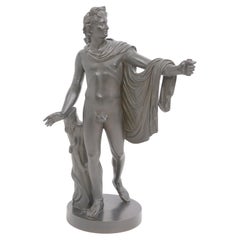 19th Century Grand Tour Apollo Belvedere Bronze Signed B. Boschetti, Roma 19th Century Grand Tour Apollo Belvedere Bronze Signed B. Boschetti, Roma
