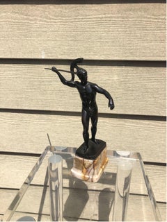 19th Century Grand Tour Bronze and Marble Roman Soldier