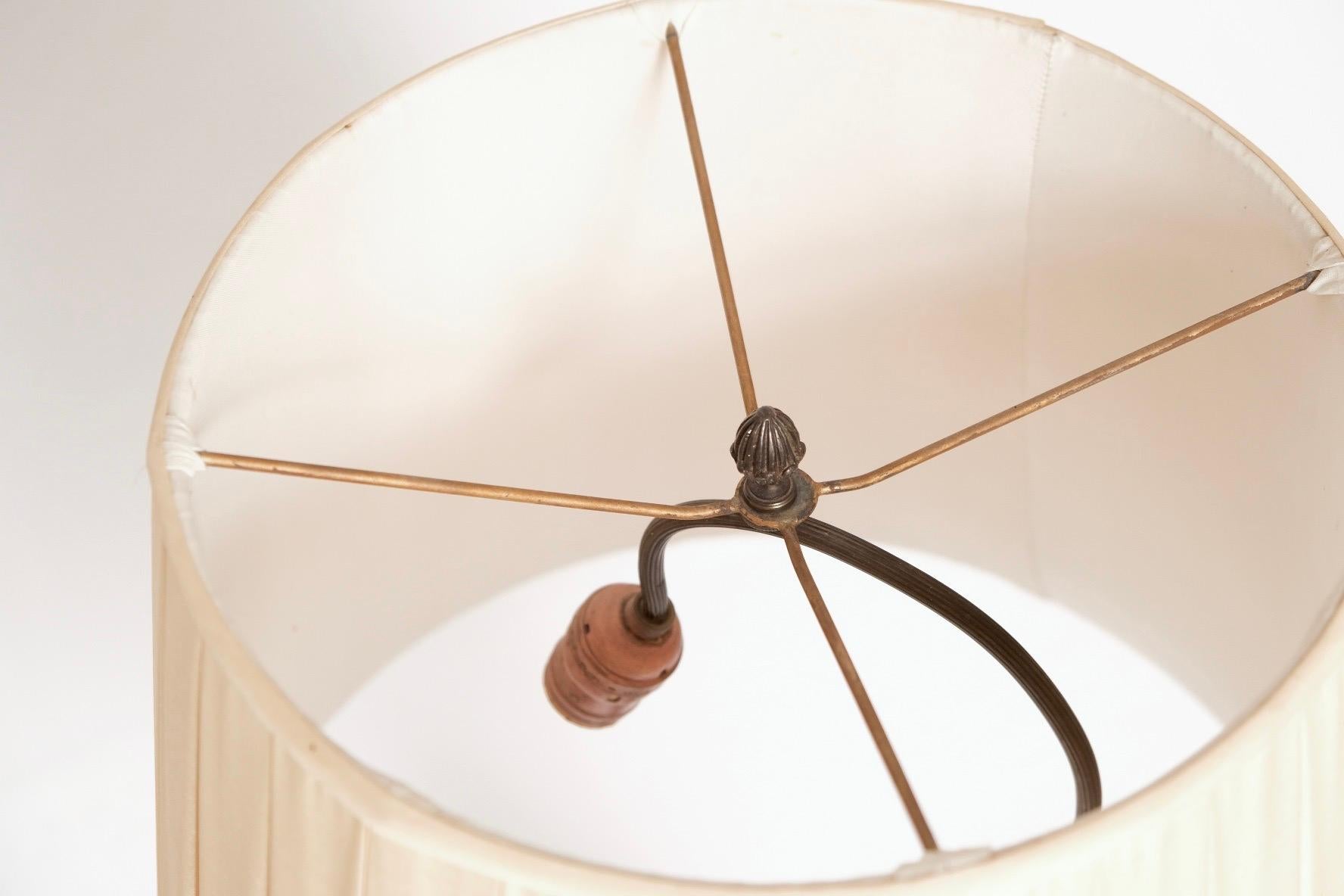 Lampada da tavolo con busto in bronzo Grand Tour del XIX secolo, attribuita a Boschetti in vendita 9