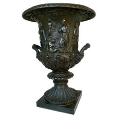 19th Century Grand Tour Bronze Model of the Medici Vase, or Urn