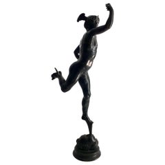 19th Century Grand Tour Bronze of Mercury