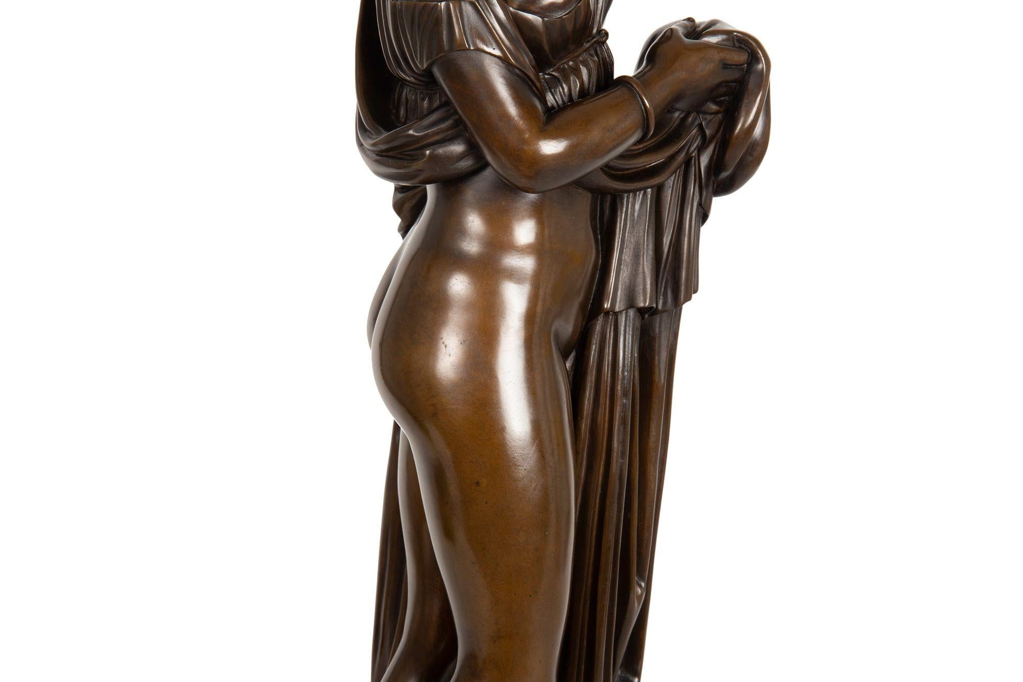 19th Century Grand Tour Bronze Sculpture “Callipygian Venus” of Antiquity For Sale 12