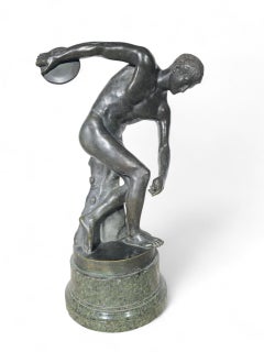 19th Century Grand Tour Bronze Sculpture of the Discobolus