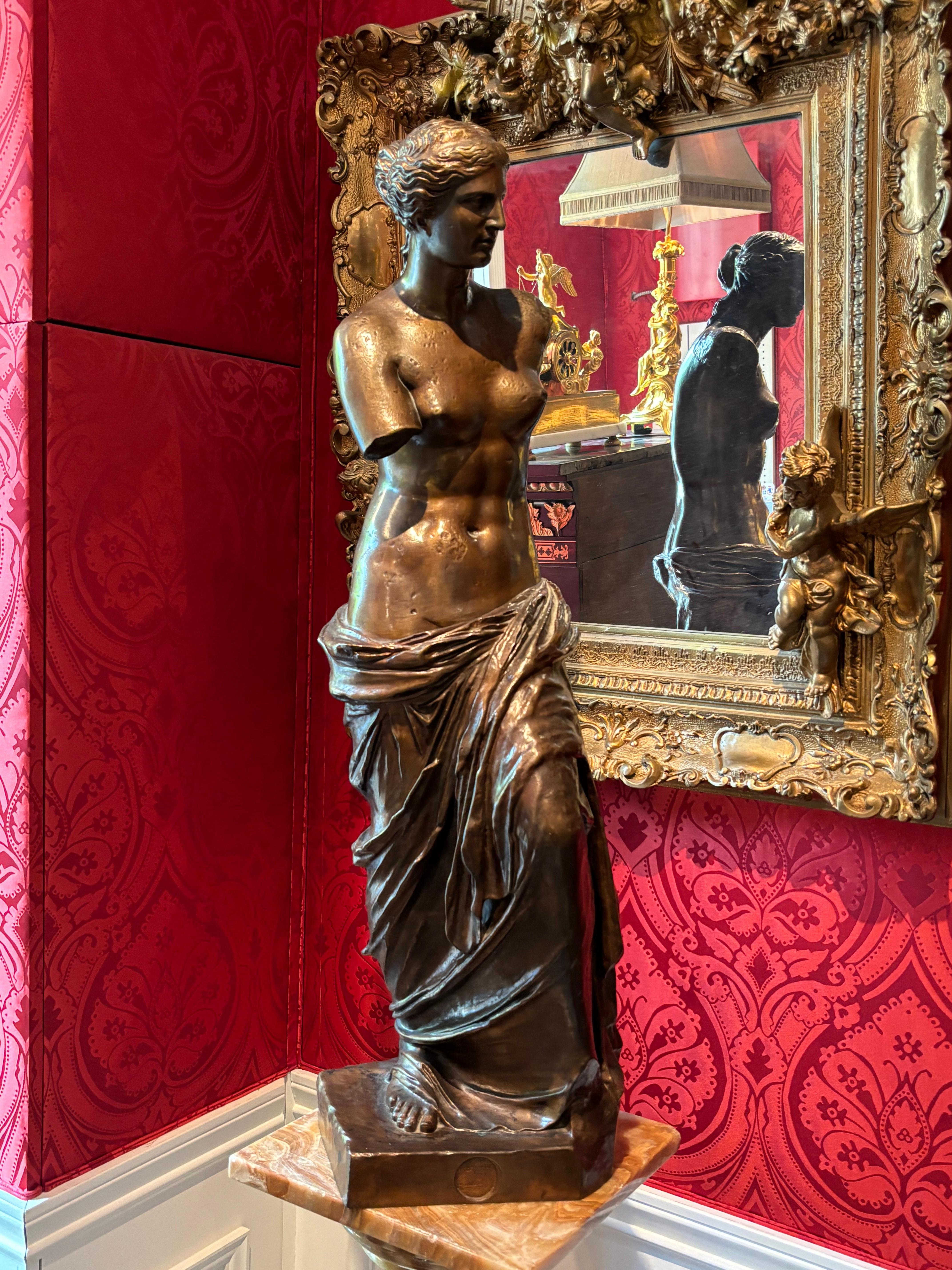 Statua in bronzo di Venere di Milo del XIX secolo del Grand Tour in vendita 3