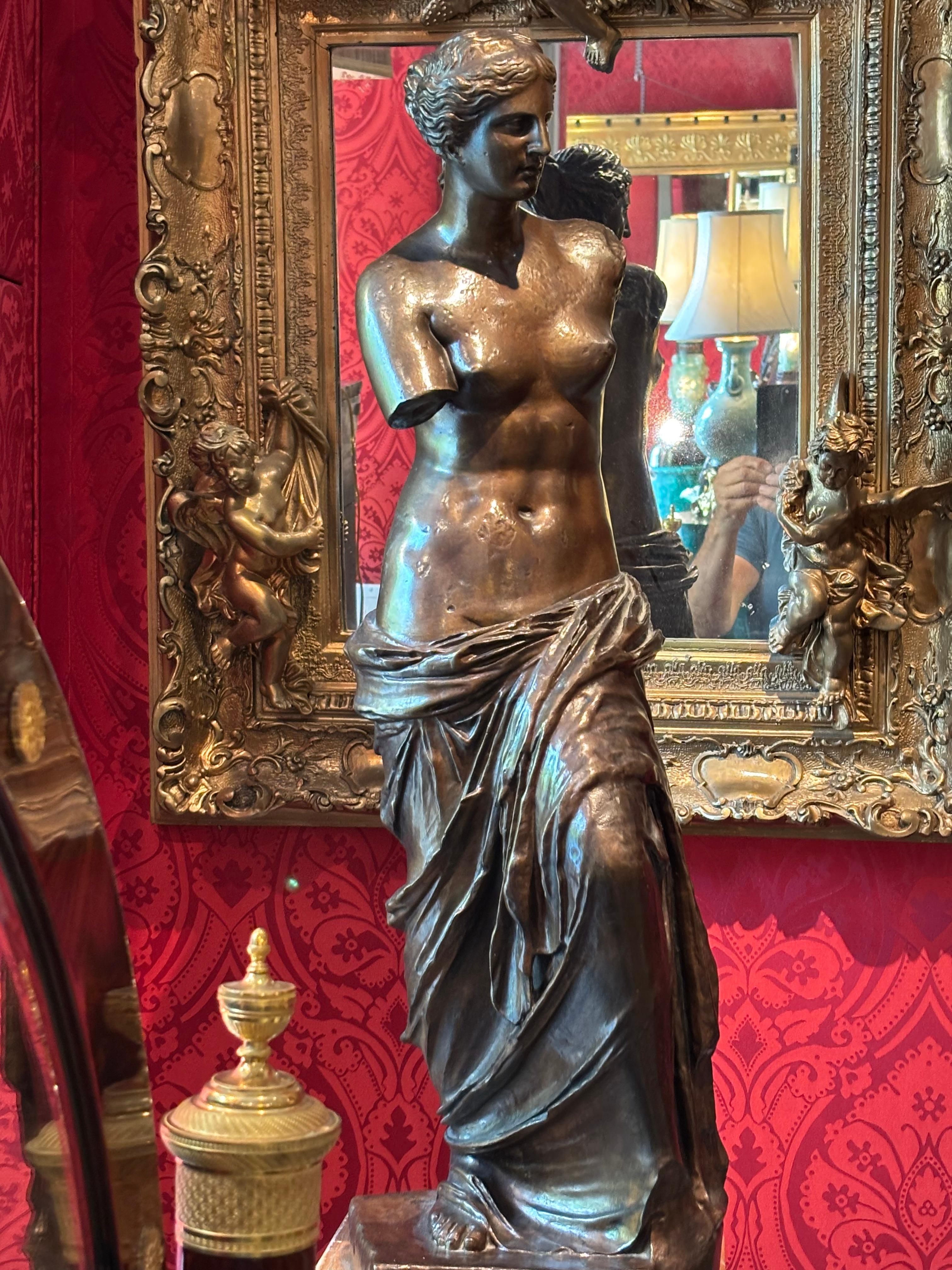 Statua in bronzo di Venere di Milo del XIX secolo del Grand Tour in vendita 4