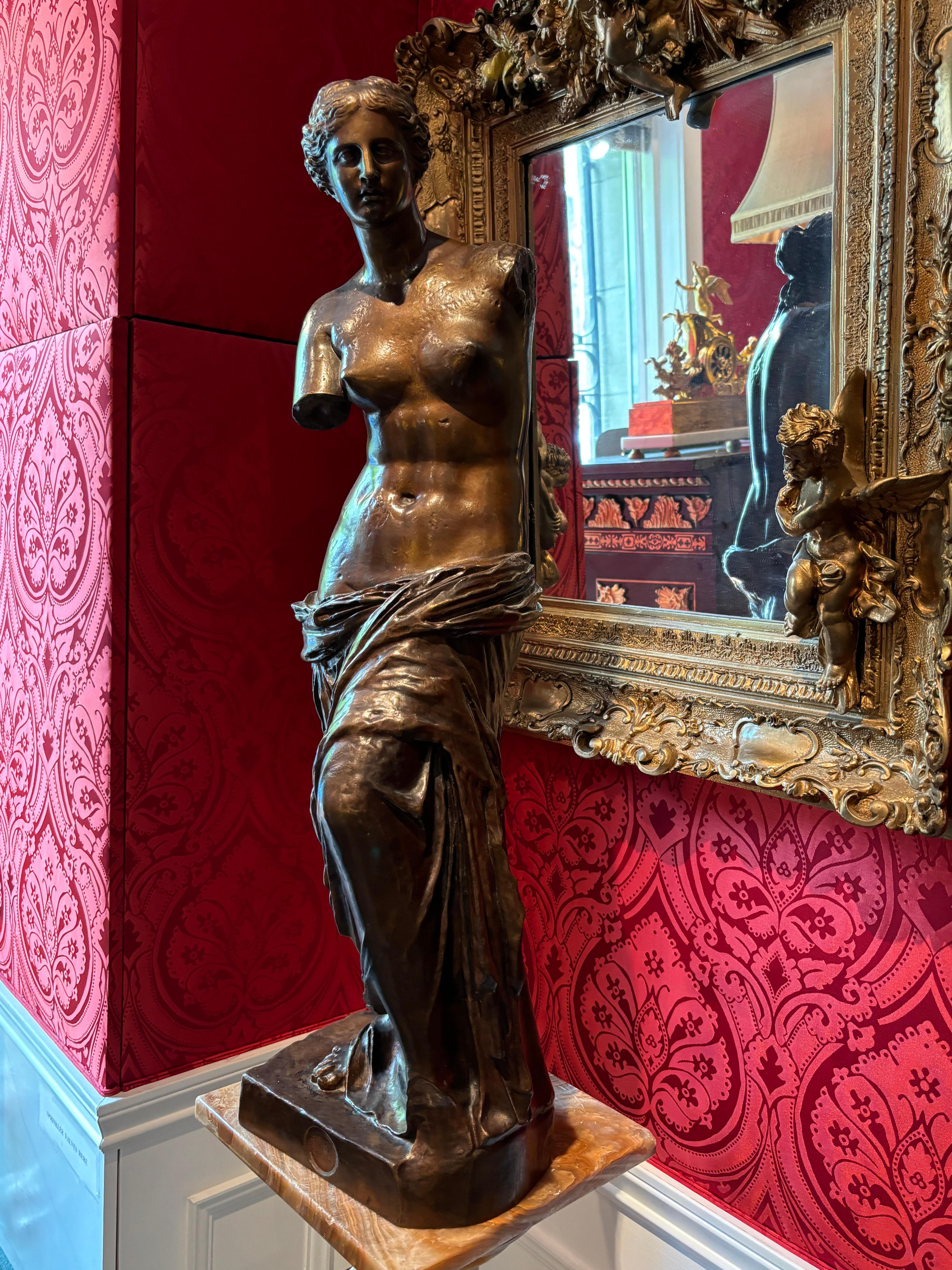 Statua in bronzo di Venere di Milo del XIX secolo del Grand Tour in vendita 5